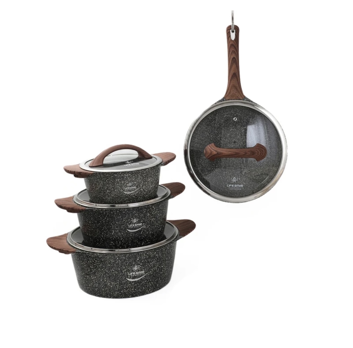 سرویس پخت و پز 8 پارچه لایف اسمایل مدل LIFEP5-8-