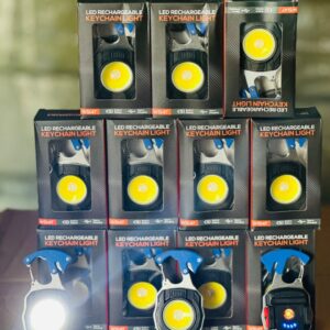 چراغ قوه جاکلیدی LED قابل حمل 7 حالته