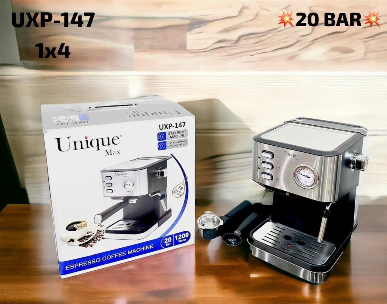 اسپرسوساز یونیک مدل un۱۴۷ظرفیت ۲۰بار