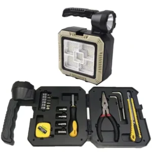 پروژکتور شارژی خورشیدی پاوربانکی چند کاره